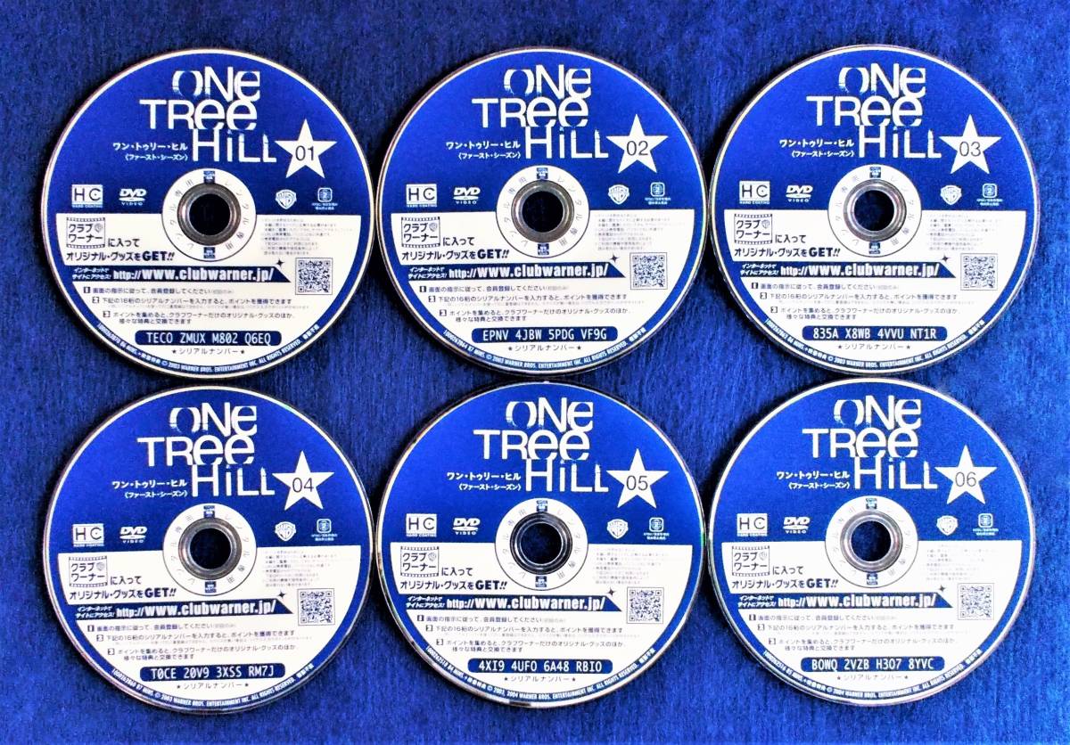 #4 03218 送料無料 ワン・トゥリー・ヒル One Tree Hill ファースト・シーズン 全11巻セット/日本語吹替有/ディスクとジャケのみ レン落ち_画像4