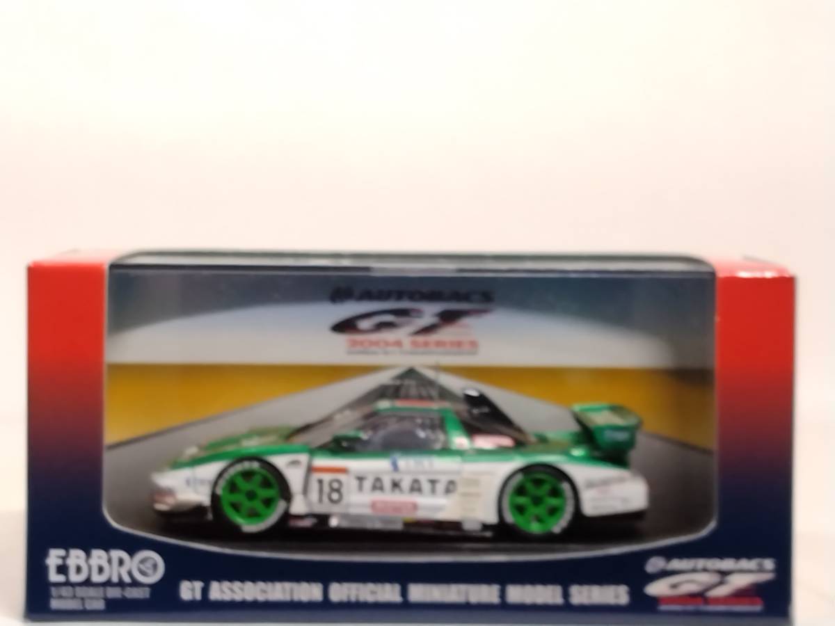 エブロ EBBRO 576 1/43 ホンダ NSX 鈴鹿1000km TAKATA DOME NSX Suzuka 1000km (2004) GREEN_画像1