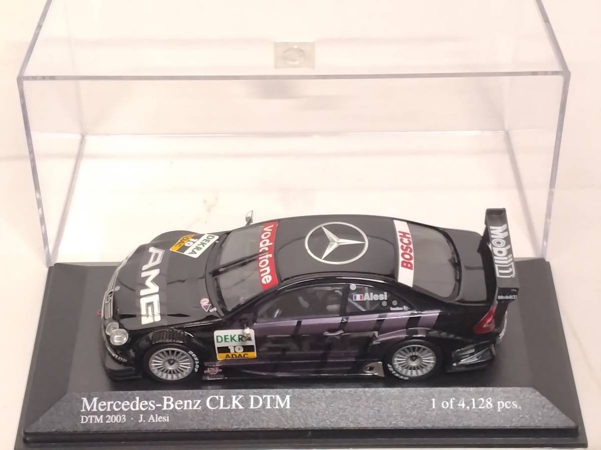 ミニチャンプス MINICHAMPS 1/43 メルセデス・ベンツ CLK DTM Mercedes-Benz CLK DTM 2003・J.Alesi 1 of 4,128 Pcs._画像3