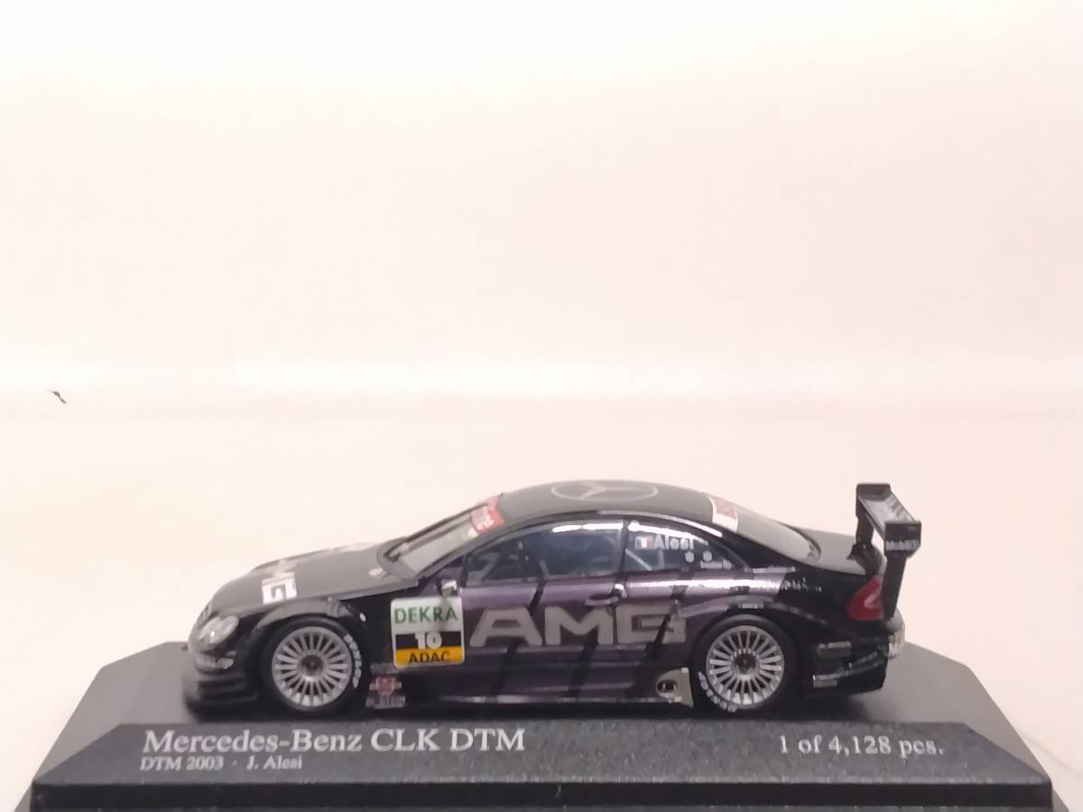 ミニチャンプス MINICHAMPS 1/43 メルセデス・ベンツ CLK DTM Mercedes-Benz CLK DTM 2003・J.Alesi 1 of 4,128 Pcs._画像4