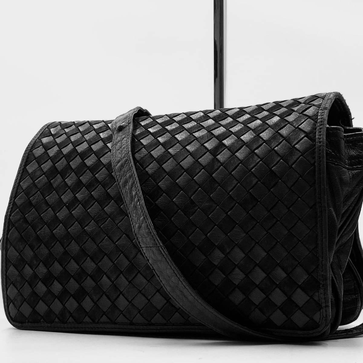 1円【極美品】BOTTEGA VENETA ボッテガヴェネタ メンズ ショルダー