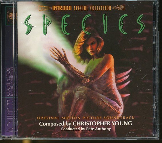 JA725●【送料無料】クリストファー・ヤング(Christopher Young)「スピーシーズ(SPECIES)」CD 輸入盤 /INTRADA イントラーダ