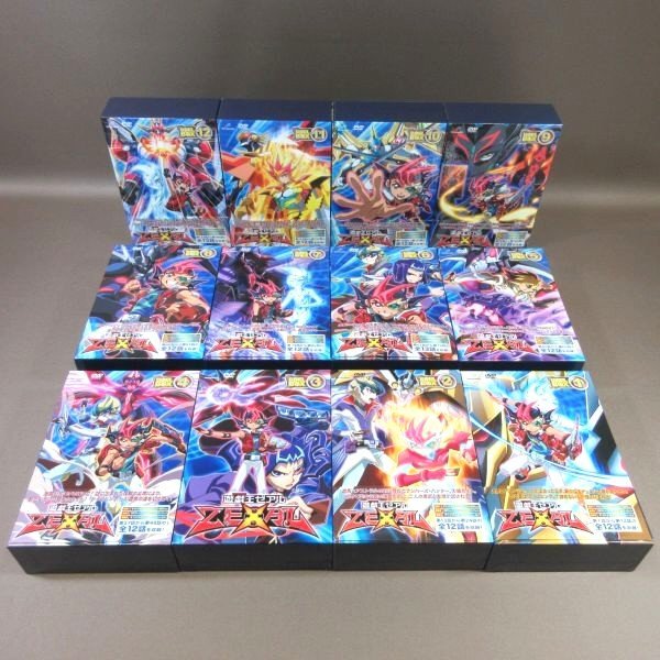 D305●【送料無料!】「遊☆戯☆王ZEXAL(遊戯王ゼアル) DUEL BOX 1～12」DVD-BOX全12巻セット_画像1