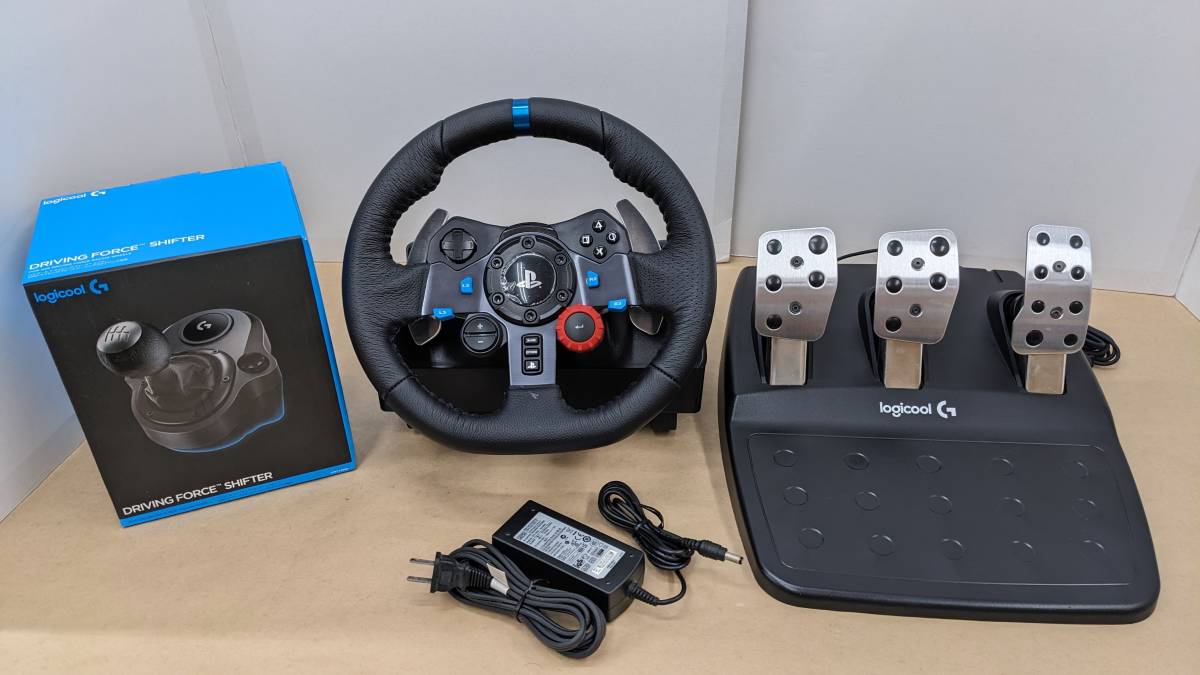 ◎D860/中古!! ロジクール 【 G29 ドライビング フォース】+シフター