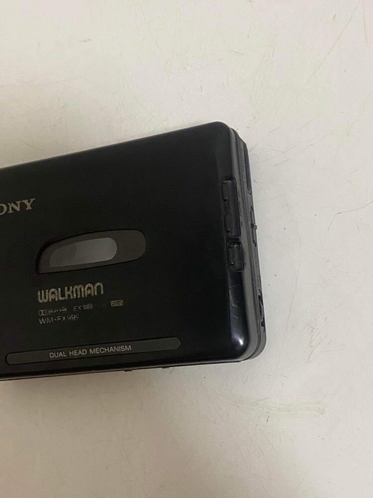 動作未確認SONY ソニー WALKMAN ウォークマン WM-FX999 FM/AMラジオ ポータブルカセットプレーヤー _画像4