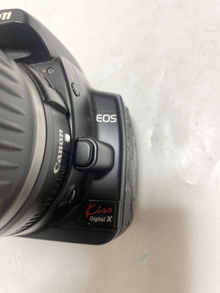 未確認 デジタルカメラ Canon EOS Kiss digital X レンズ 18-55mm 1:3.5-5.6 _画像4