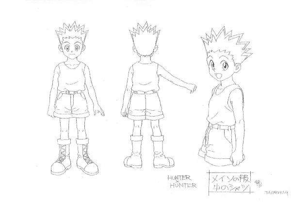 28枚  設定資料集 HUNTER×HUNTER ハンターハンター 旧アニメ OVA ◆検索用: セル画 アニメスタッフ用制作素材 settei //@p3の画像1