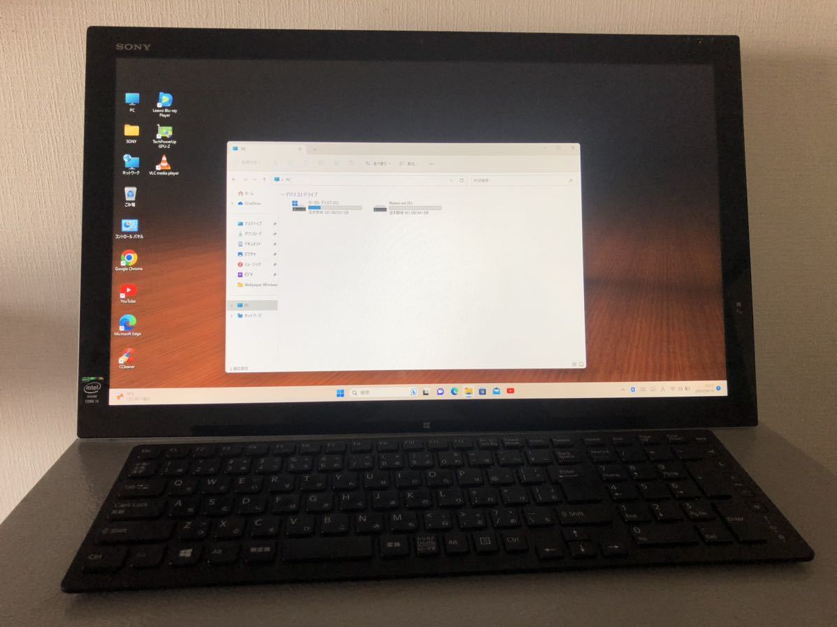 SONY VAIO Tap 21 Windows11のクリーンインストールです SONY VAIO Tap 21 Windows11のクリーンインストールです