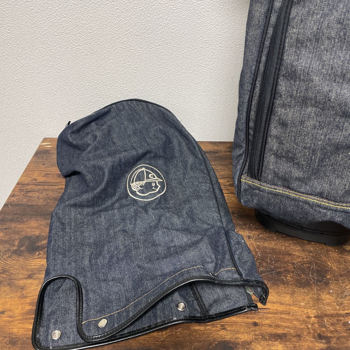 エヴィスデニムキャディバッグ EVISU - バッグ エヴィスデニムキャディバッグ EVISU - バッグ