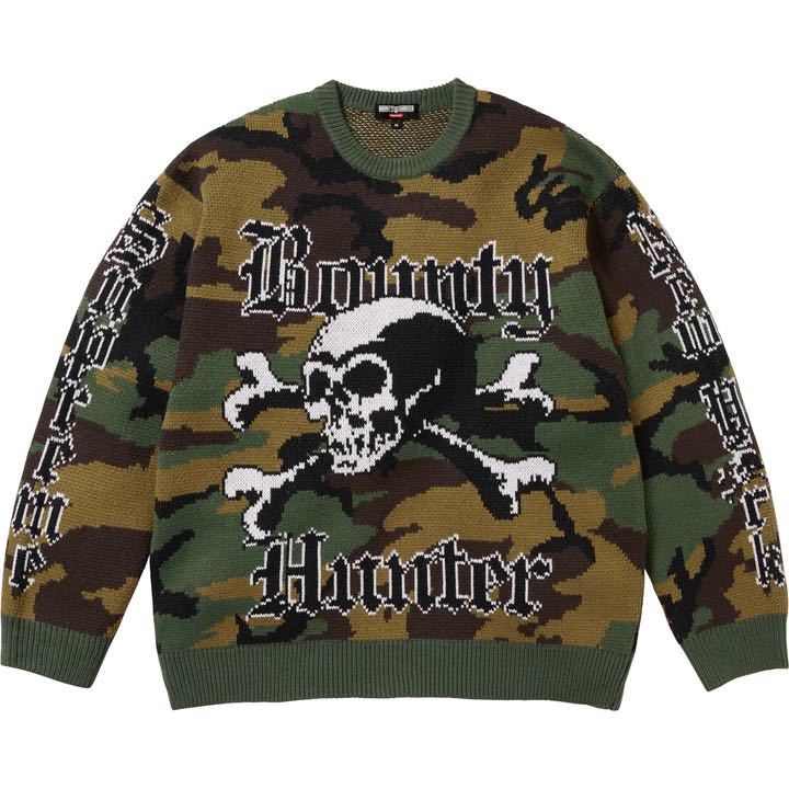Supreme x Bounty Hunter CAMO Sweater 新品未使用品 XLサイズ_画像1