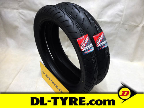 [前後セット] DUNLOP 新品 GT601 100/90-19 130/80-18 [W650 Z CB]_画像1