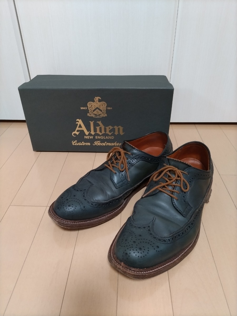 人気急上昇】 オールデン Alden SHIPS 27.5am クロムエクセルレザー