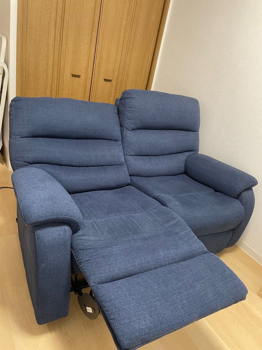 値下げ) ニトリ 電動リクライニングソファ 2人掛け|Yahoo 値下げ) ニトリ 電動リクライニングソファ 2人掛け|Yahoo