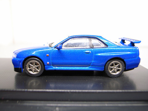 DeAgostini / デアゴスティーニ 1/64 スカイライン GT-R 1999年式 日本の名車コレクション No.27 新品美品_サイドビュー