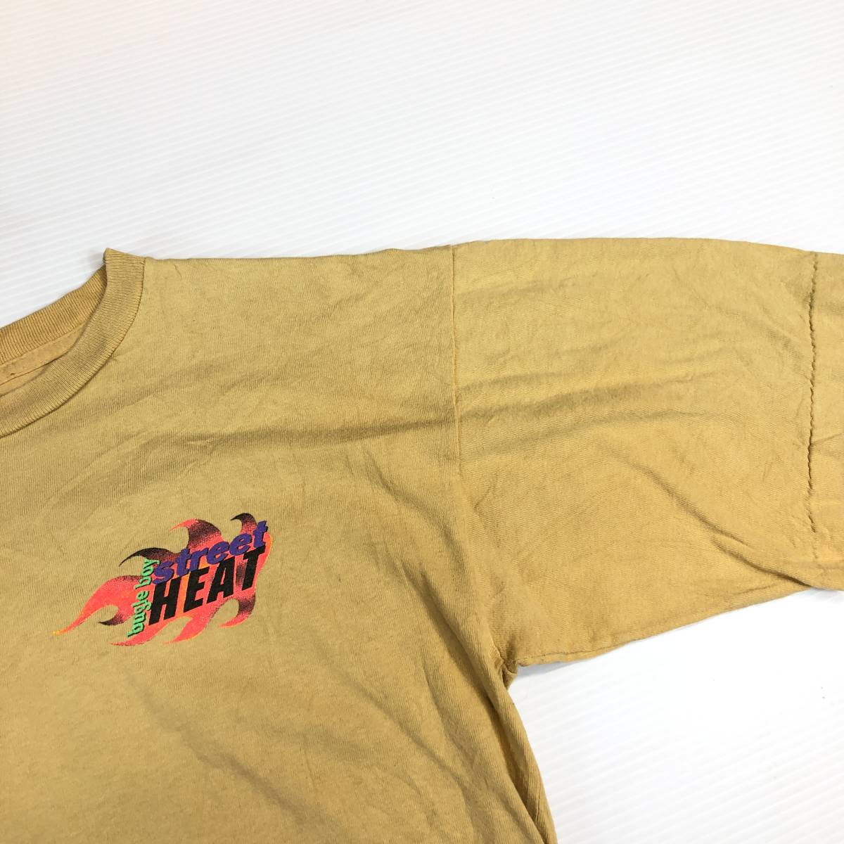 90s USA製 BUGLE BOY 半袖Tシャツ Lサイズ BMX レース