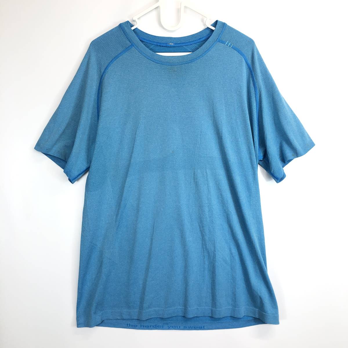  Lulu lemon Lululemon short sleeves speed . T-shirt light blue series size unknown 