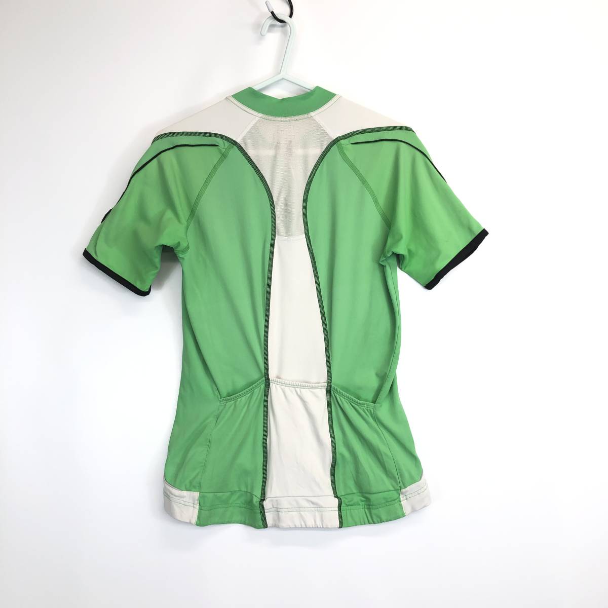 goa мотоцикл одежда GORE BIKEWEAR короткий рукав половина Zip велосипедное джерси leaf зеленый L размер внутри бирка cut 