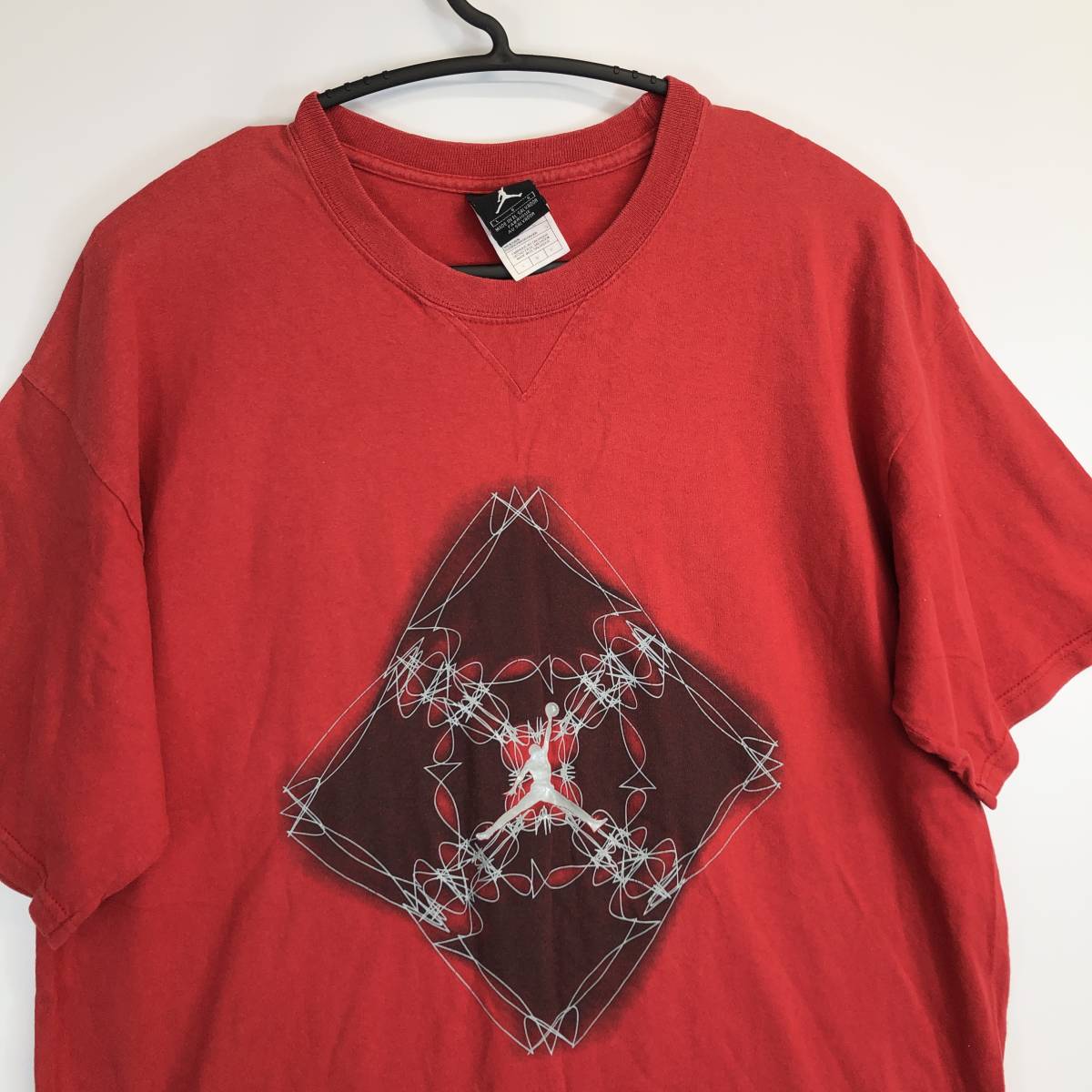 ジョーダン JORDAN 半袖 Tシャツ ナイキ NIKE USサイズ 00s NIKE ナイキ JORDAN ジョーダン 半袖Tシャツ レッド Lサイズ