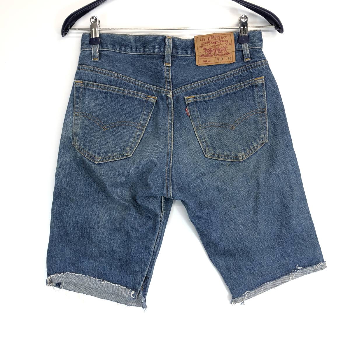 90s USA製 リーバイス 501 デニムパンツ ハーフパンツ仕様 92年 90s USA製 リーバイス 501 デニムパンツ ハーフパンツ仕様 92年