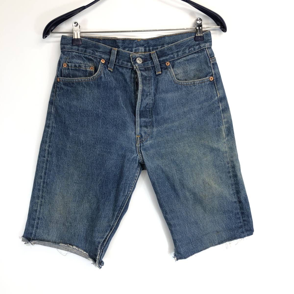 90s USA製 リーバイス 501 デニムパンツ ハーフパンツ仕様 92年 90s USA製 リーバイス 501 デニムパンツ ハーフパンツ仕様 92年