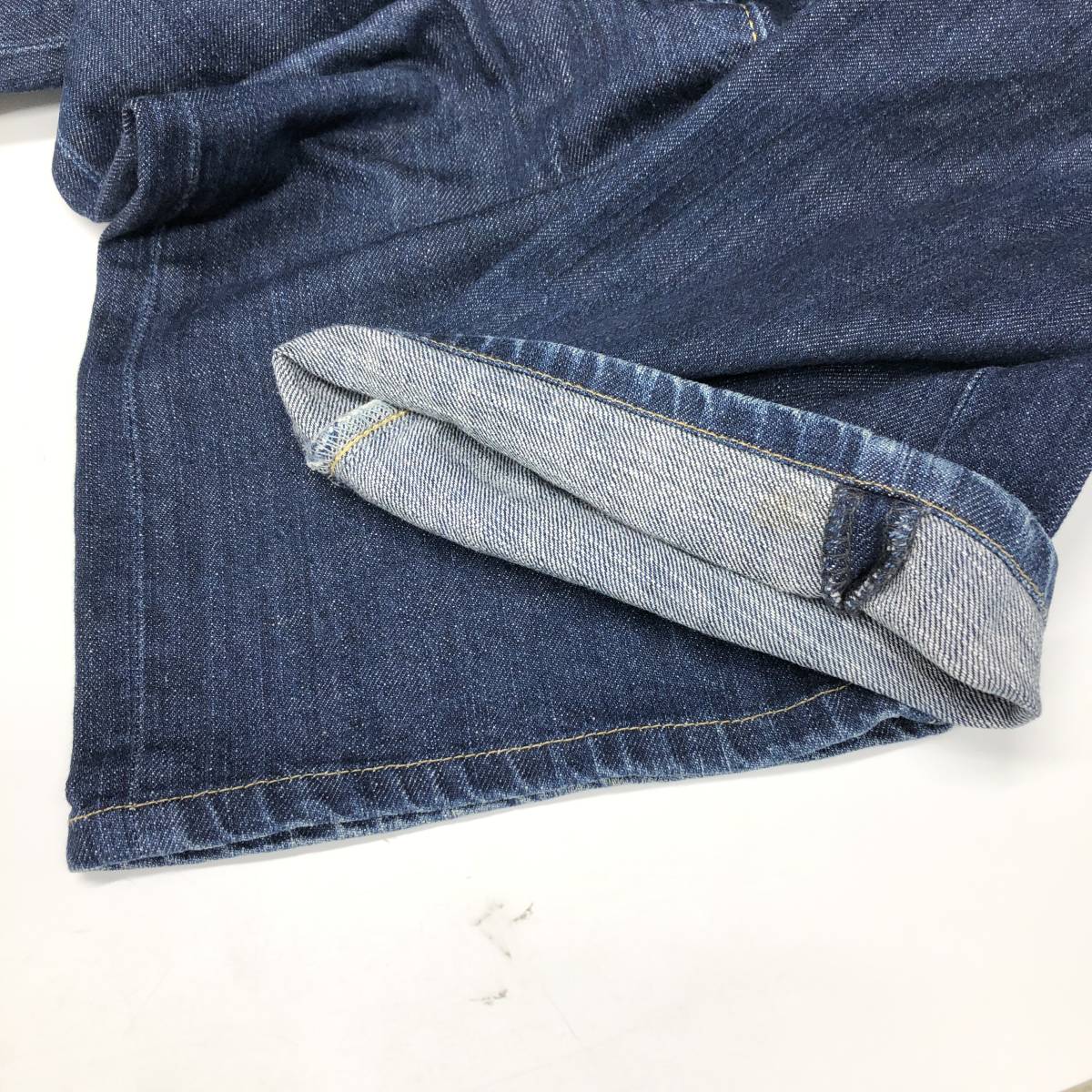 オアスロウ orSlow シンチバック付き デニムパンツ 1サイズ 日本 オアスロウ orSlow シンチバック付き デニムパンツ 1サイズ 日本