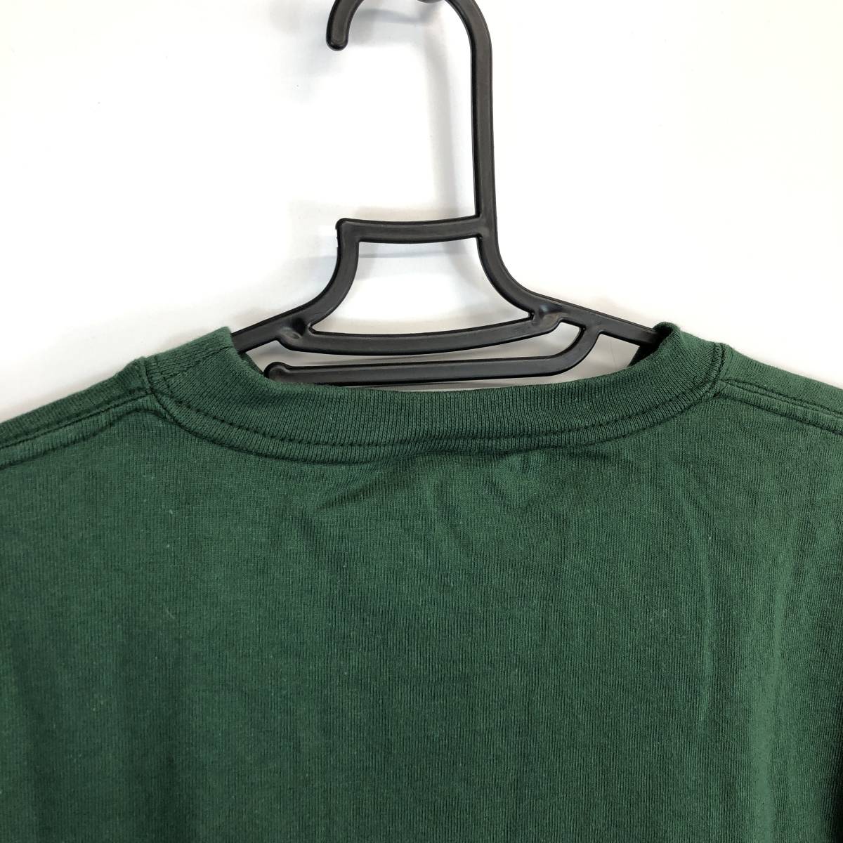 キャンバー USA製 CAMBER 半袖ポケットTシャツ グリーン Lサイズ_画像7