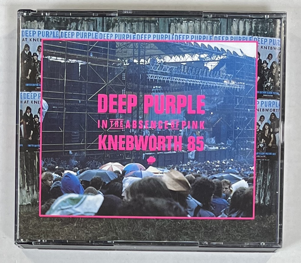 M4884◆DEEP PURPLE◆IN THE ABSENCE OF PINK: KNEBWORTH 85(2CD)輸入盤_画像1