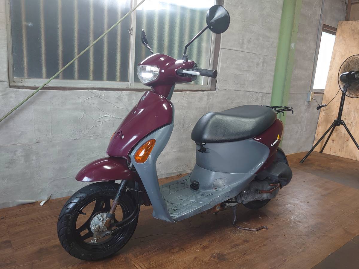 エンジン始動OK♪SUZUKI☆スズキ☆レッツ4☆インジェクションFI☆CA45A