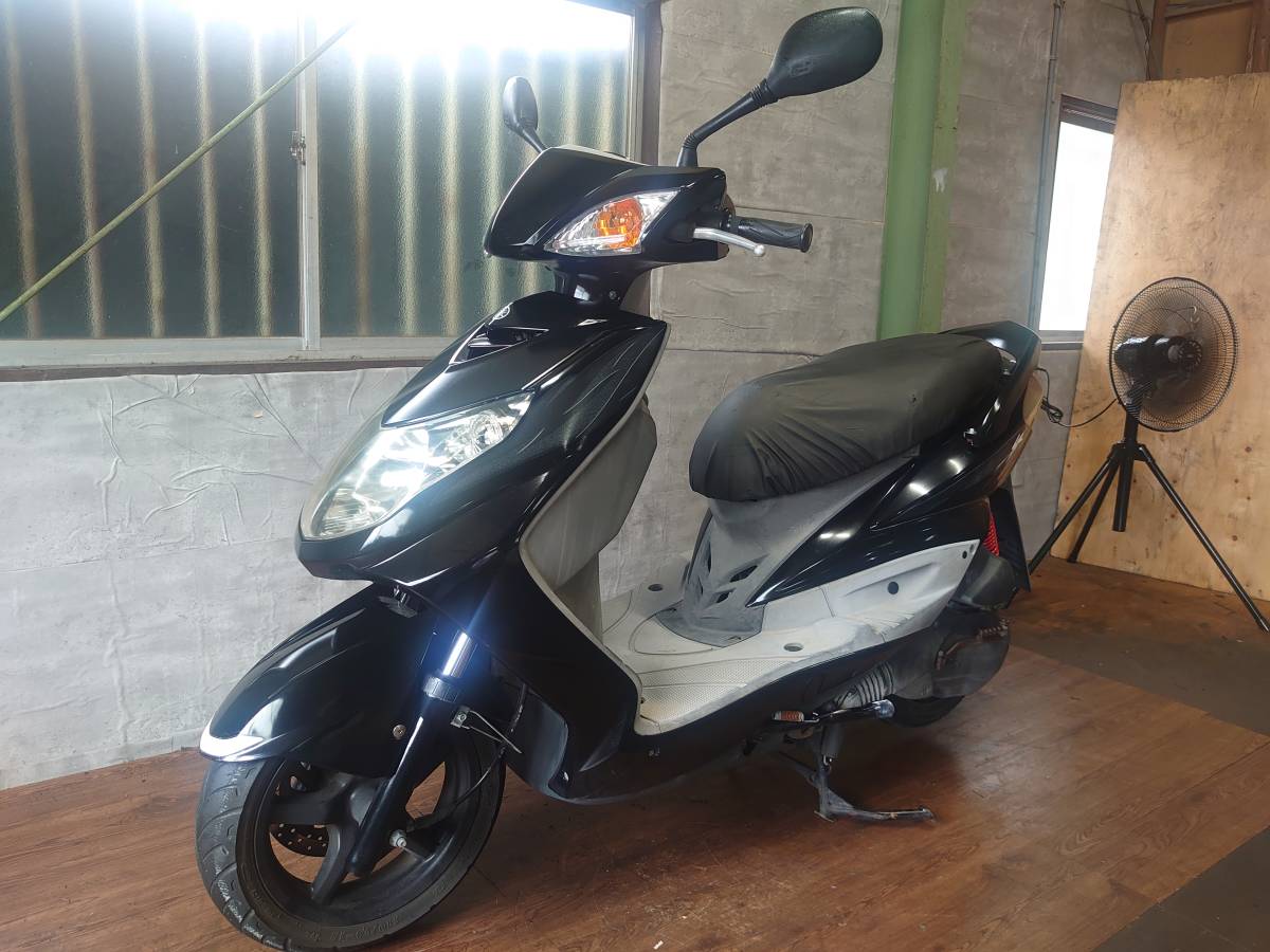 乗り出しOK♪【自賠責保険付】YAMAHA★シグナスX-SR125☆インジェクションFI★SE44J-200***☆17344㎞★人気車種☆1円スタート売切です♪♪_画像1