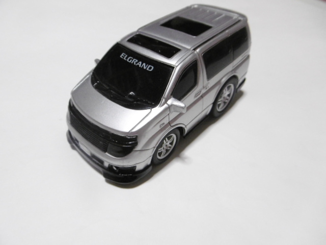 Aucru Com ドライブタウン エルグランド プルバック ミニカー 改造車 Aucru Com ドライブタウン エルグランド プルバック ミニカー 改造車