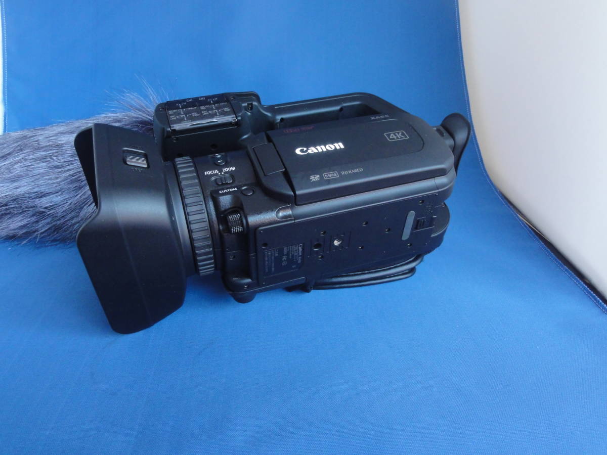 *canon XA55 4K business use video camera as good as new option large number prompt decision *
