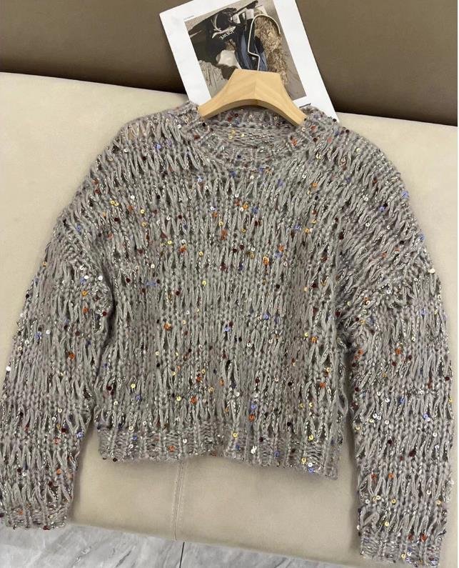 Brunello Cucinelli　ブルネロクチネリ レディース　セーター　ニット　長袖　サイズあり　秋冬新品　1811