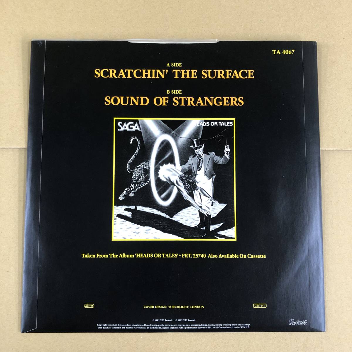 ■ SAGA - Images at Twilight (2391437) / Scratchin' The Surface (TA4067)【LP+12inch】イギリス盤 2枚セット プログレ・ハード・ロック_画像8