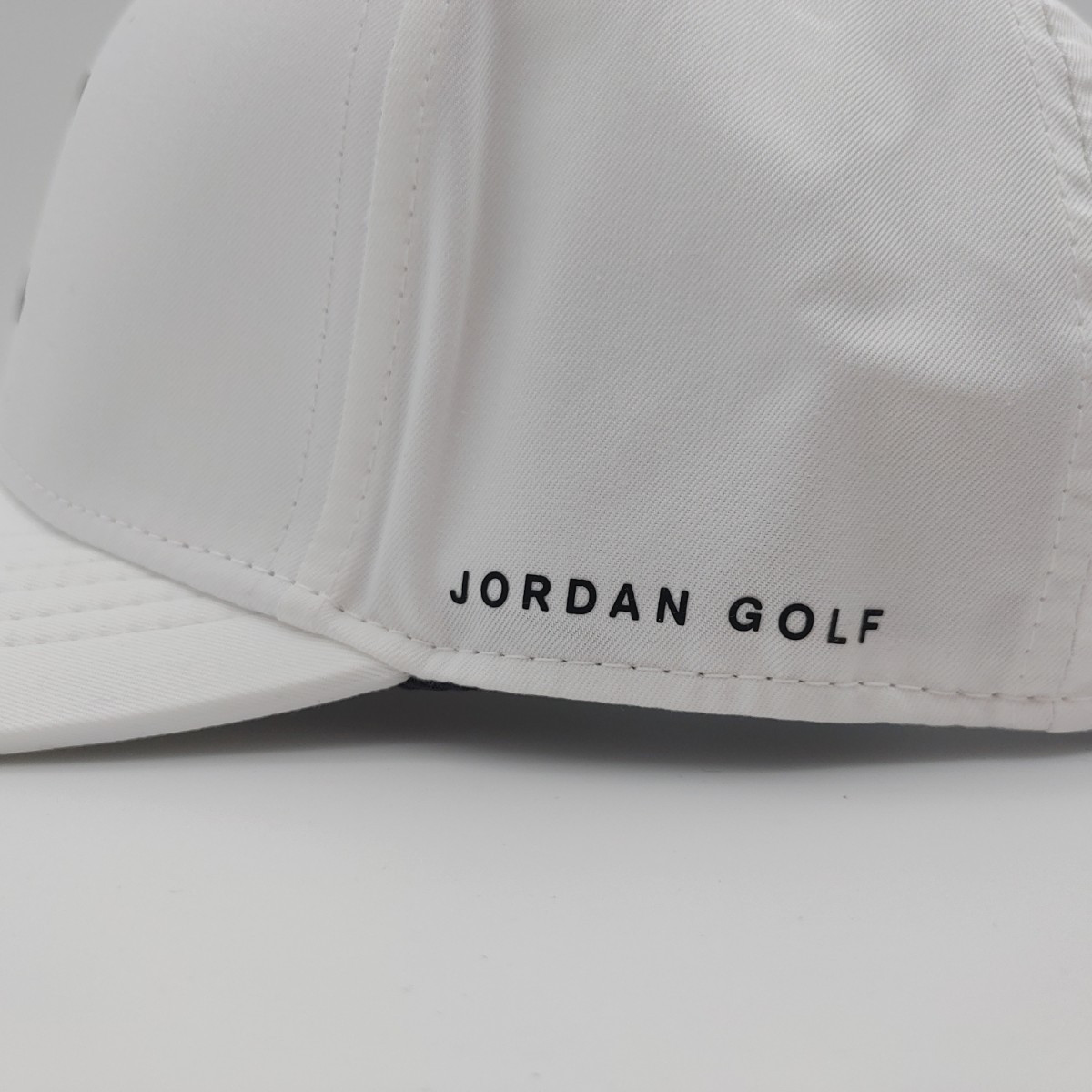 【意大利屋】ナイキ NIKE ジョーダン JORDAN GOLF ゴルフ キャップ S/M スナップバック 白 Jumpman FD5182の画像2