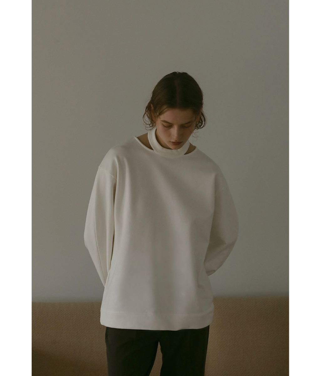 新品 MANOF/マノフ HOLDER NECK SWEAT TOPS-