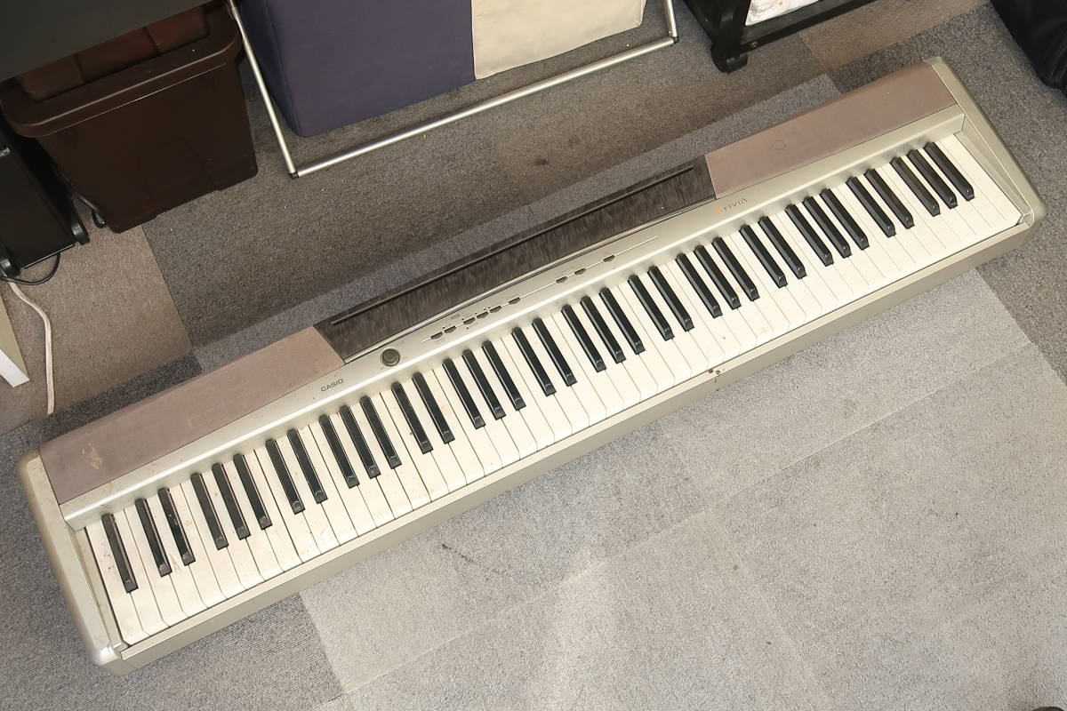 △▽1円～CASIO カシオ 電子ピアノ Privia PX-120 キーボード