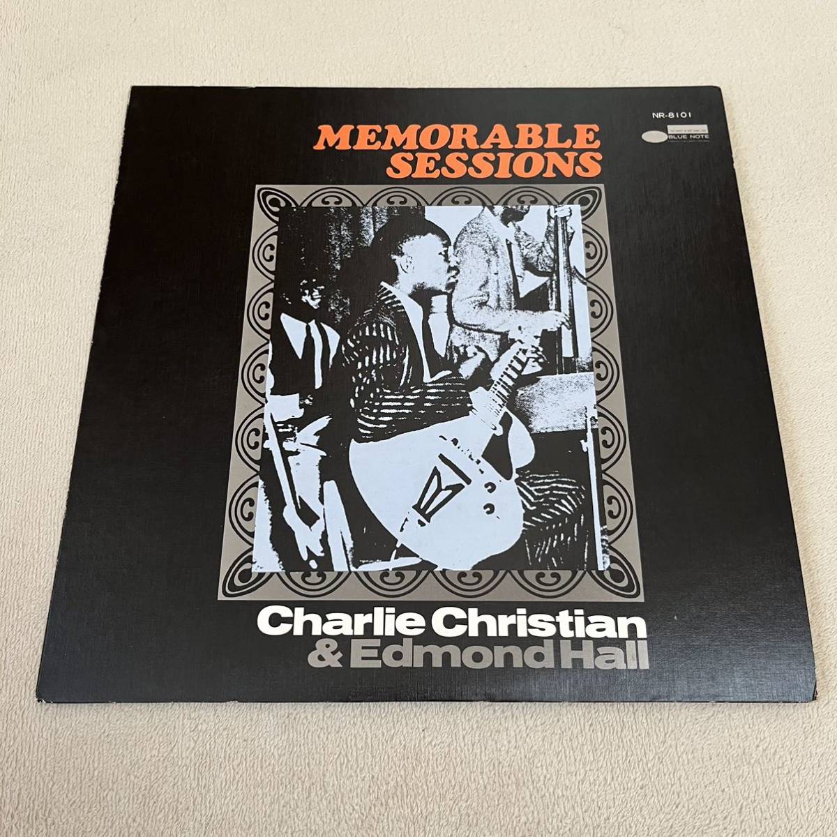 【国内盤】CHARLIE CHRISTIAN EDMOND HALL MEMORABLE SESSIONS チャーリークリスチャン エドモンドホール/LP レコード/NR8101_画像1