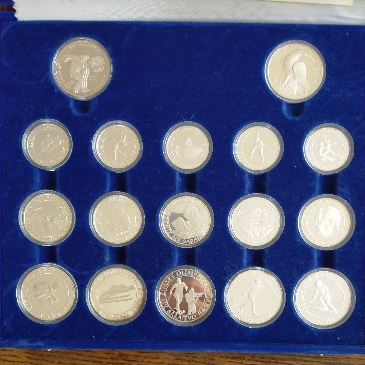 全てのアイテム オリンピック記念硬貨 1984サラエボ冬季オリンピック