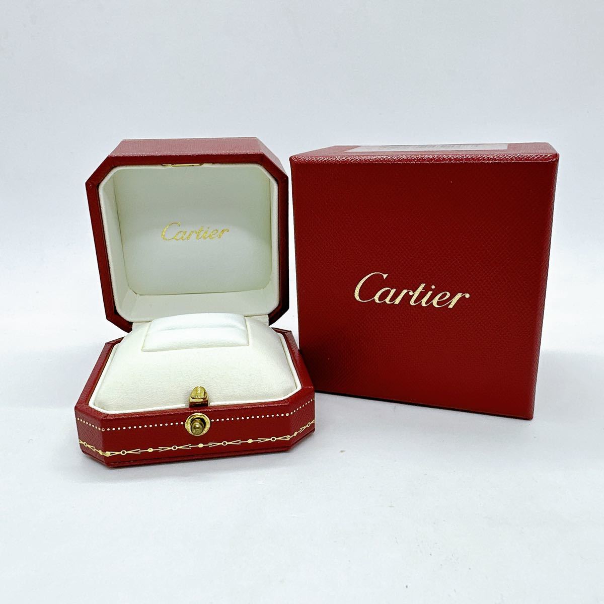 0921e カルティエ Cartier 箱 空箱 ケース ボックス 純正 リング 指輪_画像1