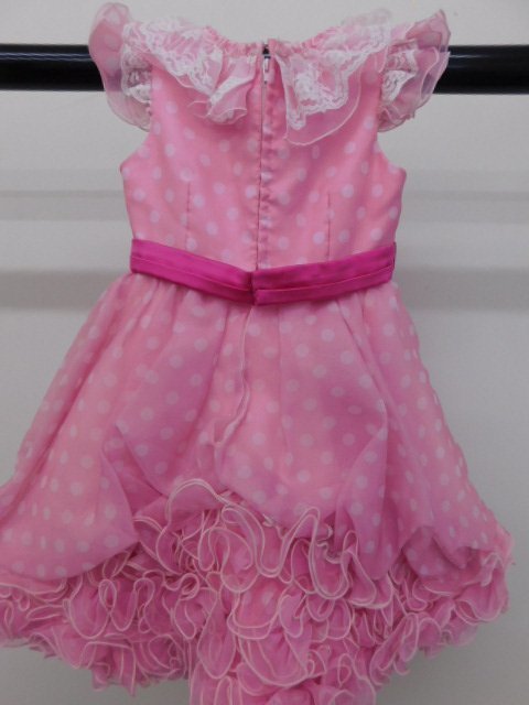 〔楽布〕P25503　かわいいピンクドレス　ジュニア　キッズ　フォーマルドレス　ｋ_画像2