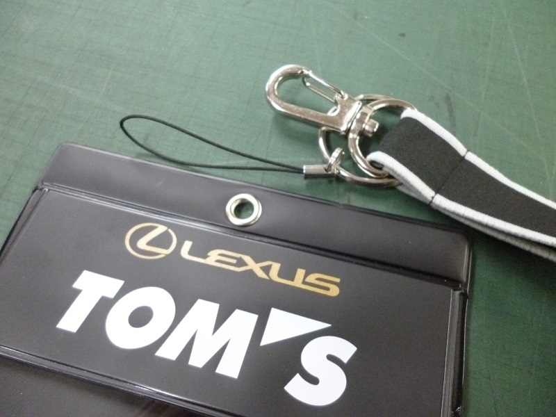 ＴＯＭ‘Ｓ クレデンシャルケースLEXUS×TOM’S【新品未使用】_画像2