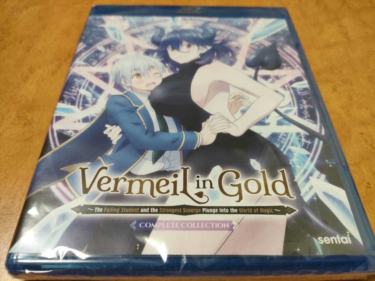 金装のヴェルメイユ 崖っぷち魔術師は最強の厄災と魔法世界を突き進む　未開封輸入盤Blu-ray　送料185円で最大４点まで同梱可_画像1