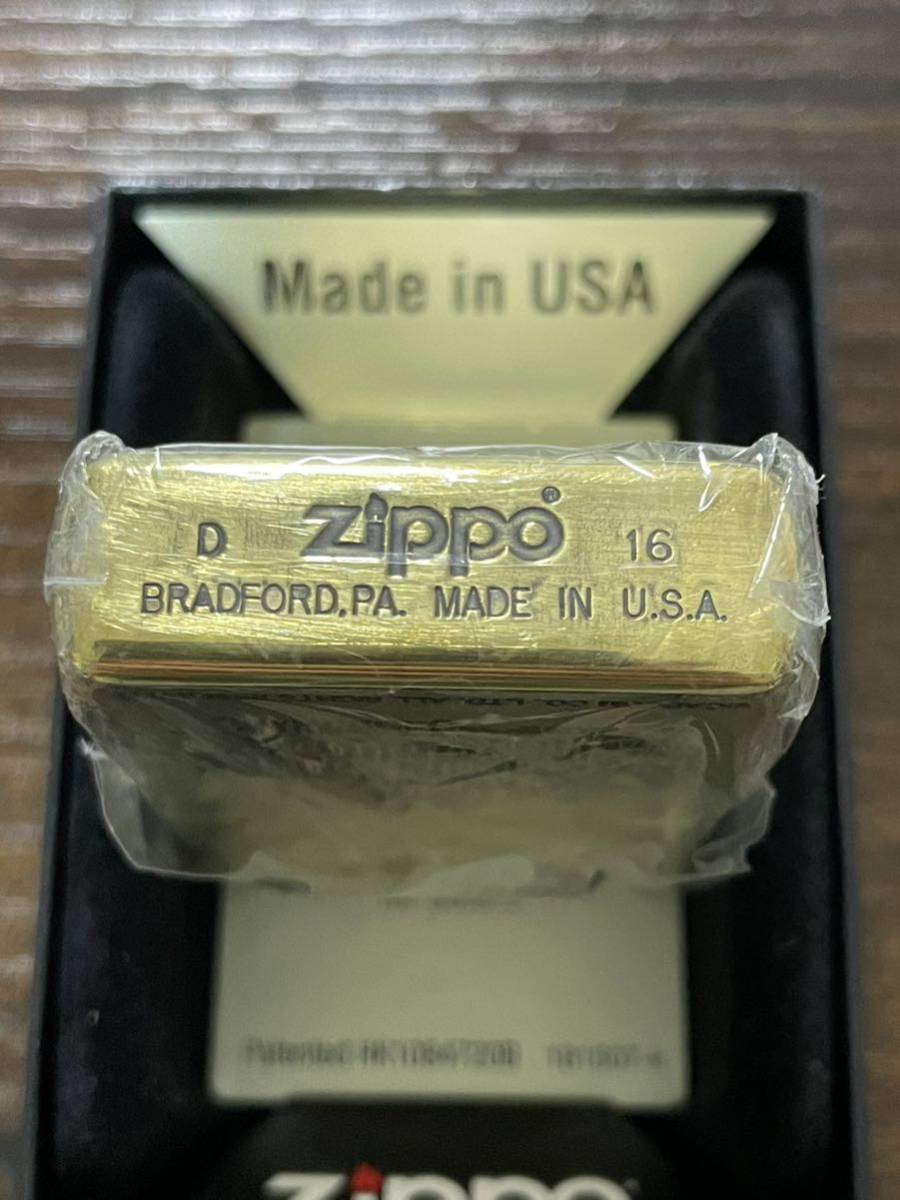 zippo MONSTER HUNTER GOREMAGALA 狂竜戦線 モンスターハンター 2016年製 GOLD ゴールド 特殊加工品 両面デザイン