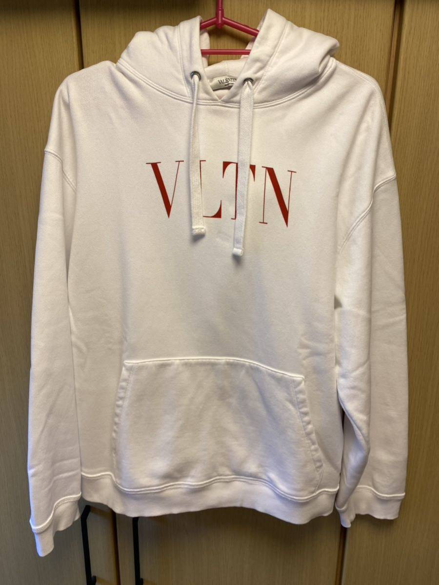 正規 未使用 21SS VALENTINO VLTN ヴァレンティノ ロゴ プルオーバー