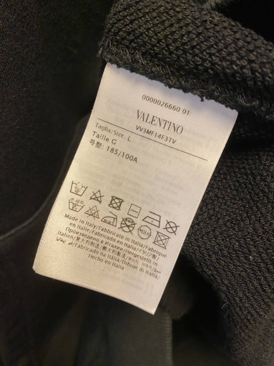 正規 21AW VALENTINO VLTN ヴァレンティノ 白 ロゴ プルオーバー 正規 21AW VALENTINO VLTN ヴァレンティノ 白 ロゴ プルオーバー