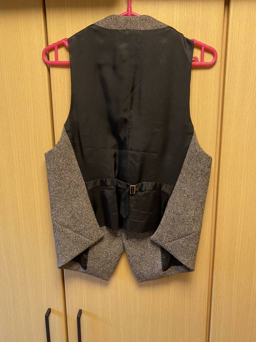 国内正規 Neil Barrett ニールバレット ジレ ベスト 灰 44 PMDジャパンタグ付き国内正規品 BFW01 1054