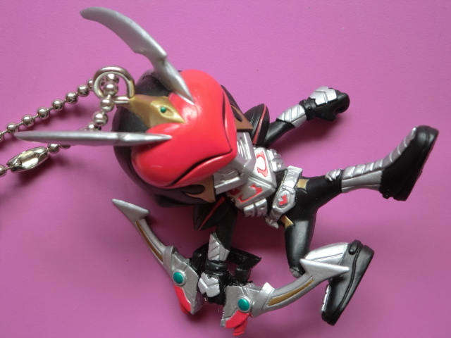 仮面ライダーカリス　ライダースイング／フィギュアキーホルダー系／ブレイド／商品説明欄全部必読！入札条件＆取引条件厳守！_画像1