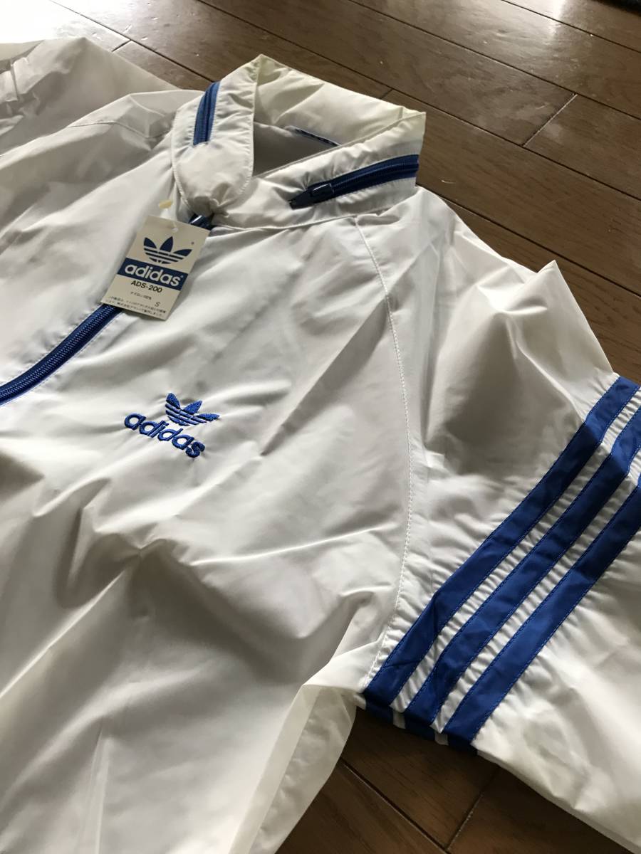 当時物　未使用　デッドストック　adidas　アディダス　ウインドブレーカー上　品番：ADS-200　サイズ：Ｓ　　TM9126_画像4