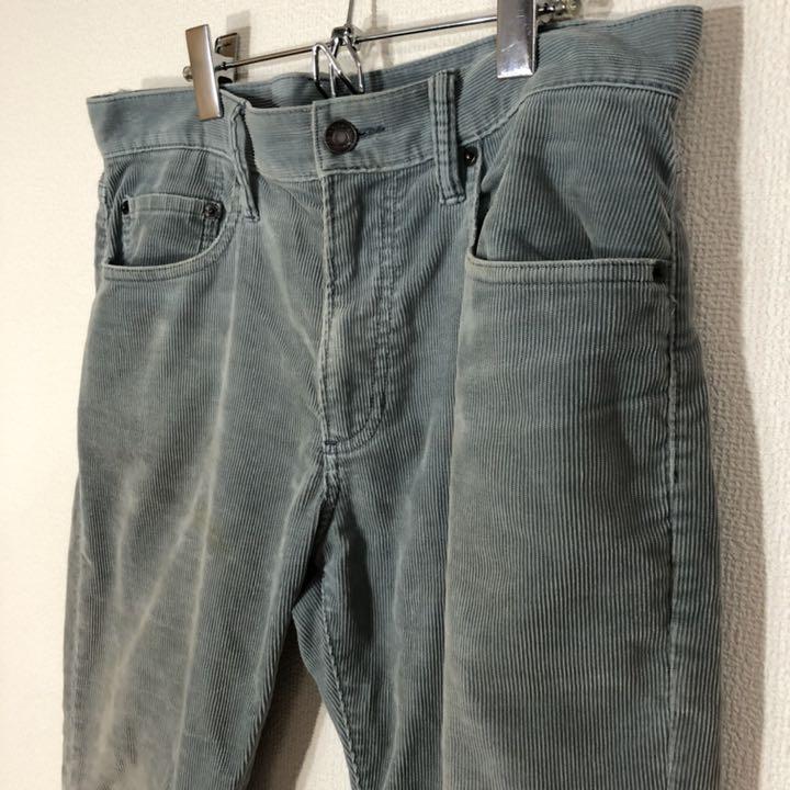 GAP オールドギャップデニム ジーンズ　コーデュロイパンツ　くすみカラー水色