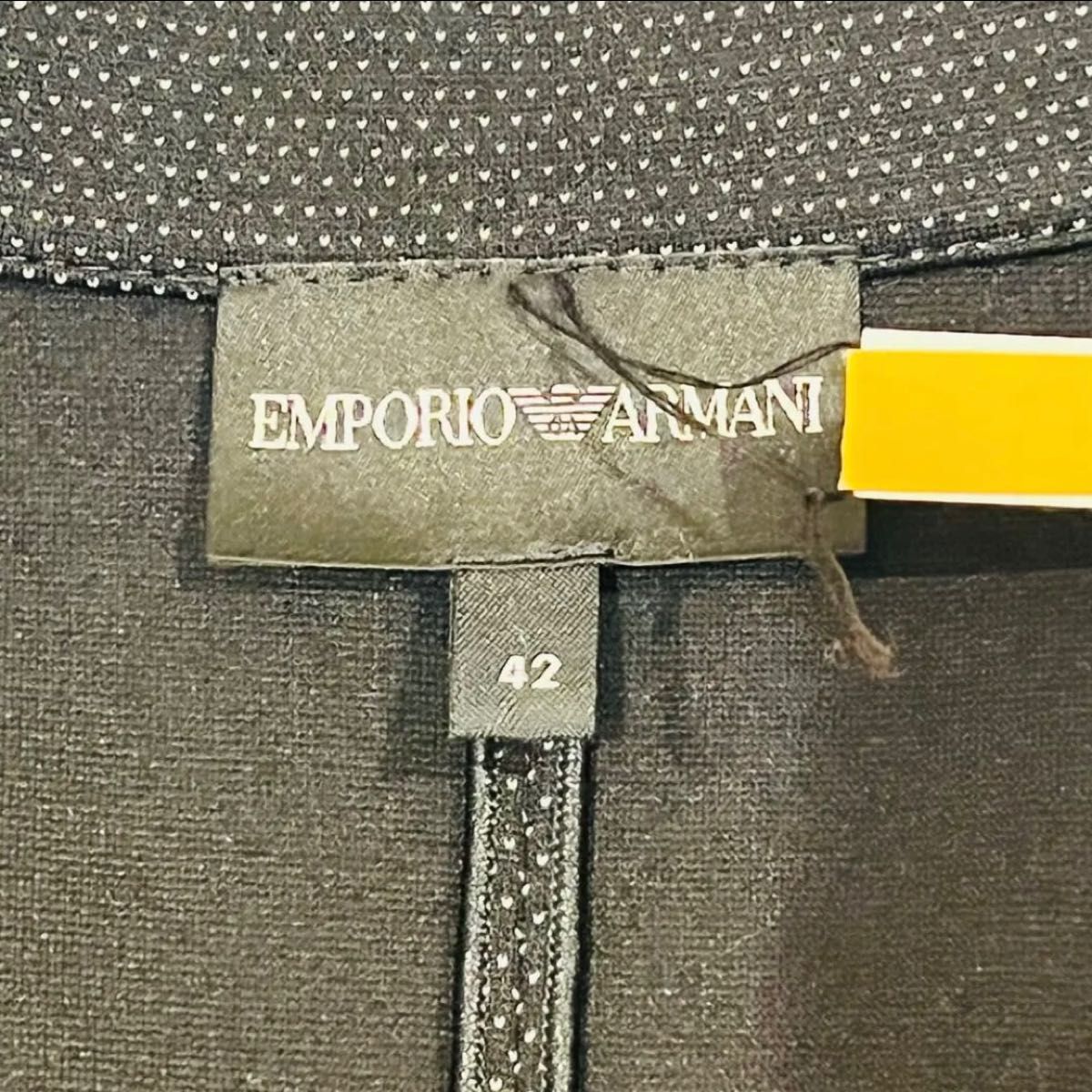エンポリオアルマーニ  ハートドット テーラードジャケット&膝丈タイトスカート フォーマルスーツ 入学式 卒業式 ブランドスーツ